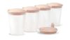купить Контейнер для хранения пищи BabyOno 1028/01 Container pentru depozitarea de lapte (4 buc.) bej в Кишинёве 