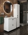 cumpără Dulap pentru lavoar Mashtab 12090 Toledo (Sava) cu 2 sertare 800x470x850 Alb în Chișinău 