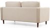 купить Диван Trendy Roma Bej, 90x70x175cm (2 locuri) в Кишинёве 
