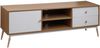 купить Тумба напольная для TV Deco Marani 2 polite 150x40x51H Oak/White в Кишинёве 
