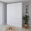 купить Шкаф Smartex (15877) N15 140cm Alb в Кишинёве 
