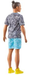 купить Кукла Barbie HPF80 Ken Fashionist în tricou cu imprimeu paisley в Кишинёве 