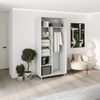 cumpără Dulap my-STYLE C10H1T03BM04-U11, 100x210, серый în Chișinău 