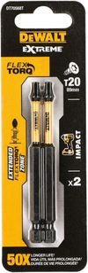 купить Набор головок, бит, насадок DeWalt DT70568T-QZ capete de insurubat T20 89mm FLEXTORQ в Кишинёве 