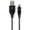 купить Кабель для моб. устройства Cablexpert CC-USB2B-AMCM-2M-BW в Кишинёве 