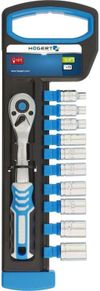 cumpără Set de unelte de mână Hoegert Set chei tubulare 1/4 10 buc HT1R334 în Chișinău 