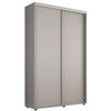 купить Шкаф Mobildor-Lux Compact uși glisante PAL fără ornament (170x45x240H cm) Grey в Кишинёве 