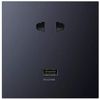 купить Розетка электрическая Aqara Smart 1 USB Wall Outlet zigbee 3.0 - цвет черный (QBCZWG11LM) в Кишинёве 