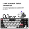 купить Клавиатура Keychron Q3 HE QMK Wireless Custom Full-Metal Mechanical Keyboard (Q3H-M1), Carbon Black в Кишинёве 