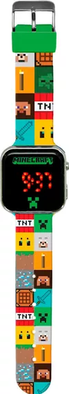 купить Игрушка KiDS Licensing MIN4272 Led Watcht Spades Minecraft в Кишинёве 