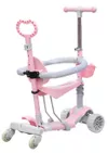 купить Самокат New World HBC010 Trotineta pentru copii 5in1, roz, 61611 в Кишинёве 