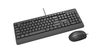 Keyboard & Mouse Canyon SET-14, Slim, 12 multimedia functions, Black 