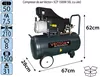 купить Компрессор Vector+ 5CP 1500W 50L (cu ulei) в Кишинёве 
