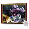 купить Картина по номерам Art Gallery GA70767 Mozaic cu diamante 40x50cm Flori si carte в Кишинёве 