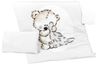 купить Детское постельное белье PernaMea Set lenjerie 3 piese Teddy Love Grey (PM.100468/8) в Кишинёве 