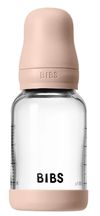 купить Поильник BIBS 50191244 Biberon din sticla anticolici Blush cu tetina din silicon 0+ luni, 120ml в Кишинёве 