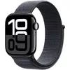 cumpără Ceas inteligent Apple Watch Series 10 GPS 42mm Jet Black Aluminium Case with Ink Sport Loop MWWG3 în Chișinău 