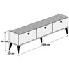 cumpără Comodă TV Trendy Lidia 180x49x35cm în Chișinău 