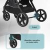 cumpără Сărucior pentru copii Coccolle Amani iSize Anthracite, 3in1 cu landou transformabil în Chișinău 