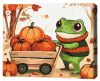 cumpără Tablou pe numere BrushMe KBS0161FC 30x40сm (fără cutie) Broască cu dovleci în Chișinău 