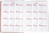 купить Блокнот IDEE Agenda saptamanala A4 2026 Standart Cherry Red (ID.1607) в Кишинёве 