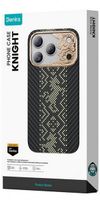 купить Чехол для смартфона Benks Knight Air C1 with kevlar iP18 Pro/17 Pro (Black) в Кишинёве 