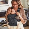 Marsupiu anatomic BabyBjorn Mini Anthracite/Leopard, 3D Mesh 