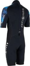 купить Аксессуар для плавания AquaLung Costum scufundare neopren HYDROFLEX SHTY 3 mm CAM BLU M XL в Кишинёве 