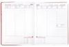 купить Блокнот IDEE Agenda saptamanala A4 2026 Standart Cherry Red (ID.1607) в Кишинёве 