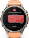cumpără Ceas inteligent Garmin Fenix 9 Pro, 43mm, inReach,Ti w/Shl/Atm band (010-04335-01) în Chișinău 