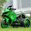 cumpără Mașină electrică pentru copii Richi (RTW8) Motocicleta verde pe acumulator pentru copii (29631) în Chișinău 