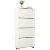 cumpără Raft pentru încălțăminte Mobildor-Lux Leo 80x27x164H cm White în Chișinău 