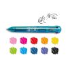 Ручка шариковая Carioca Fluo 10-цветная 1шт