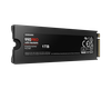 .M.2 NVMe SSD 1.0TB Samsung 990 PRO w/ Heatsink [PCIe 4.0 x4, R/W:7450/6900MB/s, 600TB, 3DTLC] 