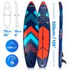 cumpără Accesoriu pentru înot Thunder STRIPES 320cm, placa SUP-Board gonflabila în Chișinău 