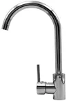 cumpără Bateria bucătărie Rubano 27196 pipa U inox în Chișinău 