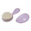 cumpără Set pentru îngrijirea bebeluşului Roxy Kids RBH-003-V Расческа и щетка мягкая, ворс из овечьей шерсти, лавандовый în Chișinău 