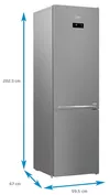 купить Холодильник с нижней морозильной камерой Beko RCNA406E60XBN в Кишинёве 