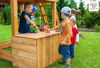 купить Детская площадка Fungoo Maxi Set PLAY BOX (My_Side Fortress Toybox Rainbow Move+) teak painted в Кишинёве 