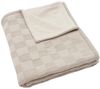купить Детское постельное белье Jollein 517-522-68124 Paturica Box Knit Warm Sand/Velvet GOTS, 100x150cm в Кишинёве 