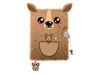 купить Блокнот St.RIGHT 57898 Agenda cu lacat, A5, 96foi, 3D My Little Friend Kangaroo, coperta plus в Кишинёве 