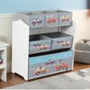cumpără Cutie depozitare U-Grow UGDJ02-CAR Dulap depozitare jucarii Mașinele în Chișinău 