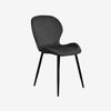купить Комплект стол и стулья Evelin di Costacurta стол DT-531R B + 6 стульев YTC-064B Blu-14 (Dark grey) в Кишинёве 