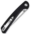 купить Нож походный Sencut S25007-2 Skelfin, G10 negru, Button Lock в Кишинёве 