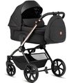 купить Детская коляска Tutis 2in1 GIO PLUS Nero Black (1552135) в Кишинёве 