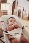 купить Детское кресло-качалка BabyBjorn 005029A Balance Silver White Mesh в Кишинёве 