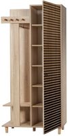 cumpără Mobilă pentru antreu Trendy Garmanto 90-220, Stejar Sonoma, 90x192x36cm (GTR005932) în Chișinău 
