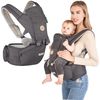 купить Кенгуру Colibro Honey Baby Carrier 6in1 Onyx (Cool) в Кишинёве 