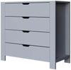 купить Комод Trendy Duru 1600-31-White, 90x85x42cm (GTR007926) в Кишинёве 