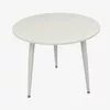 купить Комплект стол и стулья Evelin di Costacurta стол DT-404-5Wh + 3 стула YTC-078Wh UF885-14 (Grey) в Кишинёве 